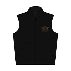 Rugged Work Vest for Active Men with Bayside Builders Logo